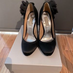 Badgley Mischka Carlo Heels - Black - Size 7